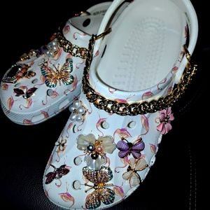 BOUJEE CHIC Customized  inspired crocs/clog @VONIQUE BOUTIQUE69